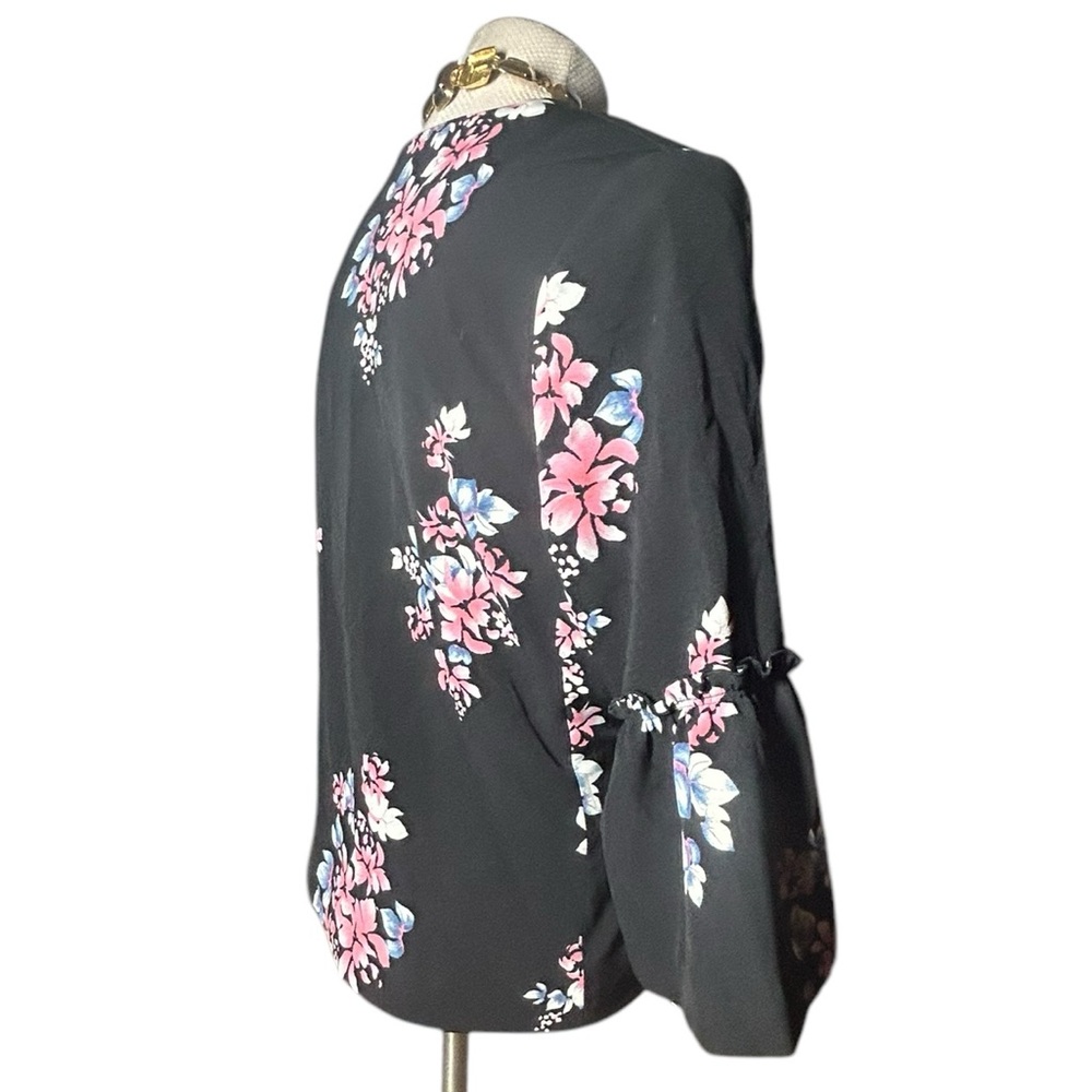 LANE BRYANT Women’s Black Multi Color Blazer Size 20 - Picture 6 of 10